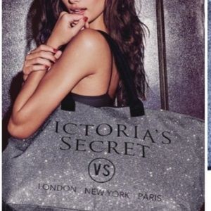 Victoria’s Secret Large Weekender Tote Glitter